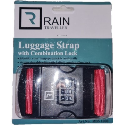 Rain Ιμάντας Βαλίτσας RBS1000 κόκκινος.