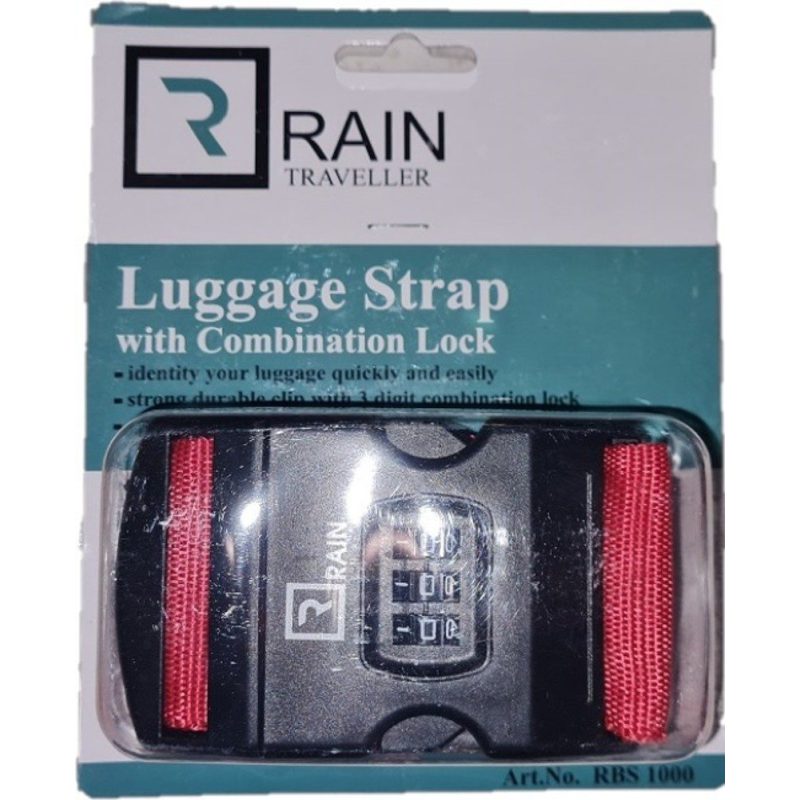 Rain Ιμάντας Βαλίτσας RBS1000 κόκκινος. RAIN