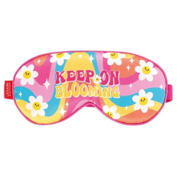 Legami Milano SEM0006 Sleep Eye Mask Keep-On Blooming Μάσκα Ύπνου Ροζ