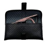 Kion Spec Case Δερμάτινη Θήκη γυαλιών Μαύρη 4