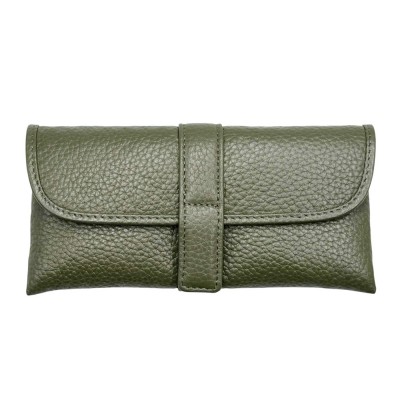 Kion Spec Case Δερμάτινη Θήκη γυαλιών Χακί