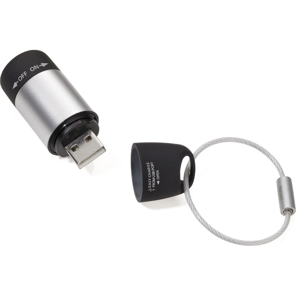 TROIKA TOR40/SI Keyring Torch Eco Charge Μπρελόκ με φακό LED Αξεσουάρ
