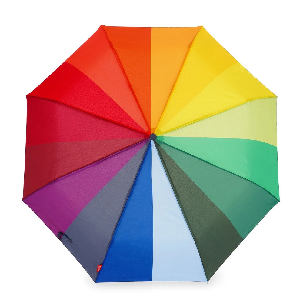 Legami Milano UMB0006 Rainbow Automatic Folding Rain Umbrella Multicoloured Accessories