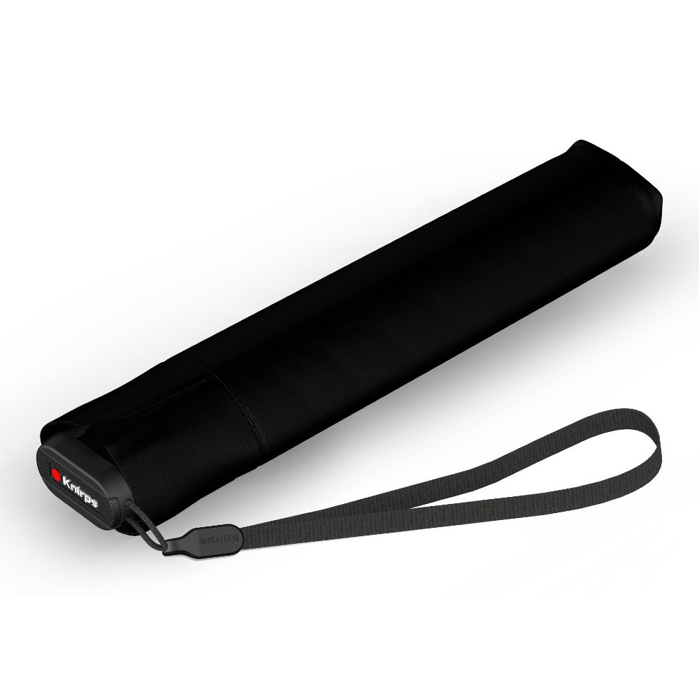 Knirps US.050 Αντιανεμική Ομπρέλα Βροχής Σπαστή Ultra Slim 00501001 Μαύρη Accessories