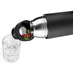 TROIKA VAC26/BK Vacuum flask INFUSE+ Μπουκάλι Θερμός 550ml Μαύρο Αξεσουάρ