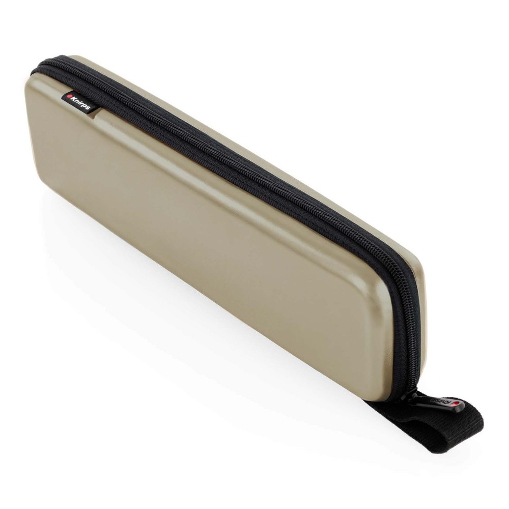 Knirps X4U Αντιανεμική Ομπρέλα Σπαστή Ultra Slim σε Κασετίνα 6030 89192 Χρυσή Αξεσουάρ