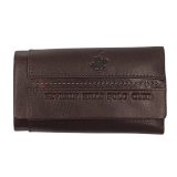 Beverly Hills Polo Club BH-1567 Δέρμα Κλειδοθήκη για 12 κλειδιά καφέ 1