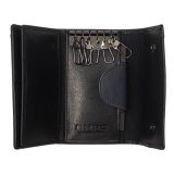 Beverly Hills Polo Club BH-1567 Δέρμα Κλειδοθήκη για 12 κλειδιά μαύρη 2
