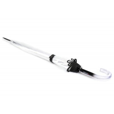 Knirps A.760 Automatic Windproof Rain Umbrella Stick 8760 1000 Transparent with Black