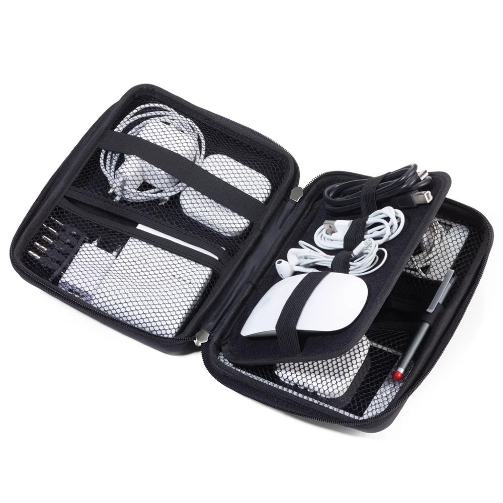 TROIKA CBO11/BK Organizer Case Θήκη Οργάνωσης Μαύρη Αξεσουάρ