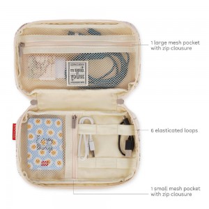 Legami Milano Cpo0001 Cable Organiser Travel Οργανωτής  Καλωδίων Μπεζ Είδη ταξιδιού