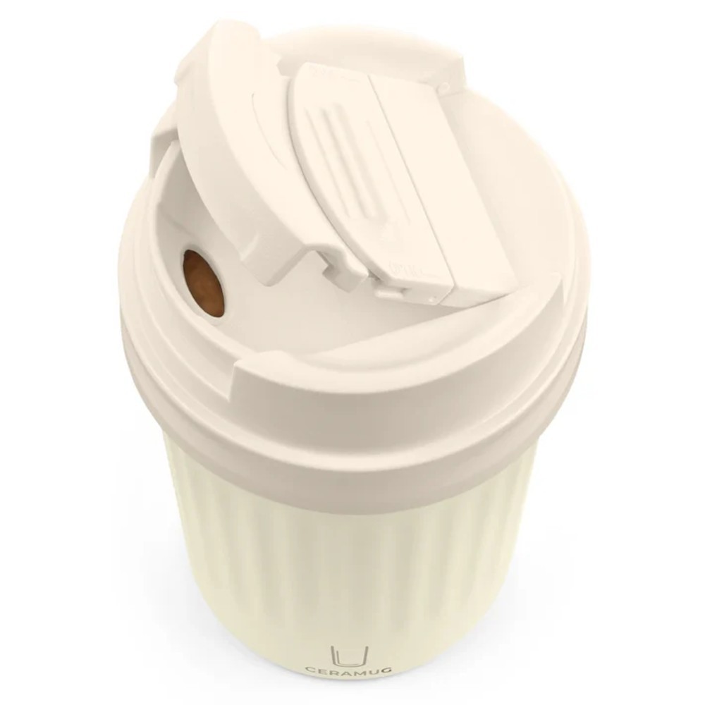 TROIKA CUP51/WH Thermos mug CERAMUG 500 Κούπα θερμός Λευκή Αξεσουάρ