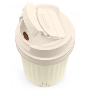 TROIKA CUP51/WH Thermos mug CERAMUG 500 Κούπα θερμός Λευκή Αξεσουάρ