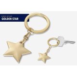 TROIKA KR25-07/GO Keyring GOLDEN STAR Μπρελόκ Αστέρι Χρυσό 3