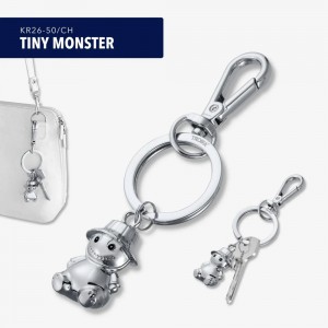 TROIKA KR26-50/CH TINY MONSTER Keyring-Bag Charm Μπρελόκ Τερατάκι Αξεσουάρ