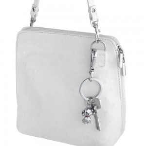 TROIKA KR26-51/CH TINY PUPPY Keyring-Bag Charm Μπρελόκ Σκυλάκι Αξεσουάρ