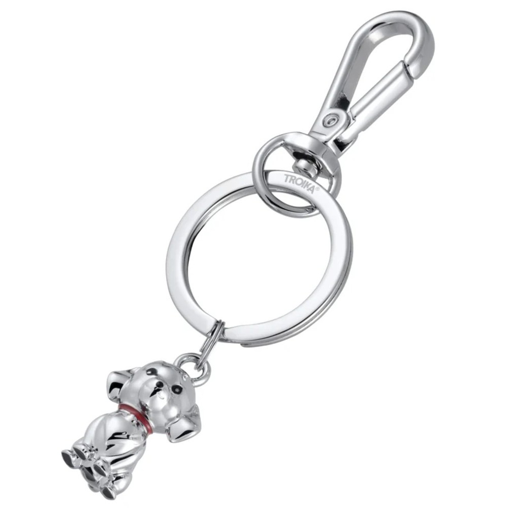 TROIKA KR26-51/CH TINY PUPPY Keyring-Bag Charm Μπρελόκ Σκυλάκι Αξεσουάρ