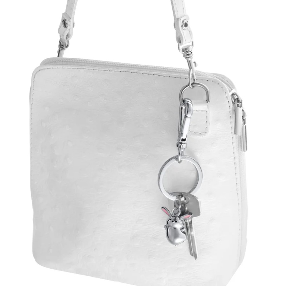 TROIKA KR26-52/CH TINY RABBIT Keyring-Bag Charm Μπρελόκ Κουνελάκι Αξεσουάρ