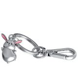 TROIKA KR26-52/CH TINY RABBIT Keyring-Bag Charm Μπρελόκ Κουνελάκι 4