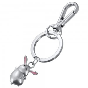 TROIKA KR26-52/CH TINY RABBIT Keyring-Bag Charm Μπρελόκ Κουνελάκι Αξεσουάρ