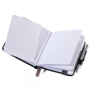 TROIKA NPP25/PL LILIPAD+LILIPUT Notebook Σημειωματάριο Τσέπης με Στυλό Μπλε Αξεσουάρ