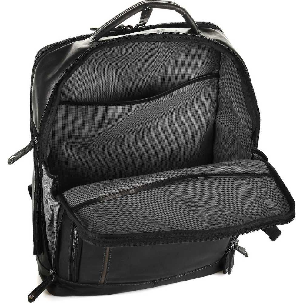 Beverly Hills Polo Club BH-385 Δέρμα Τσάντα πλάτης μαύρη Bags