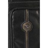 Beverly Hills Polo Club BH-385 Δέρμα Τσάντα πλάτης μαύρη 3