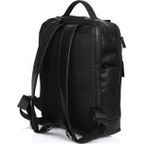Aeronautica Militare ΑΜ-305 Δερμάτινο Σακίδιο πλάτης black 2