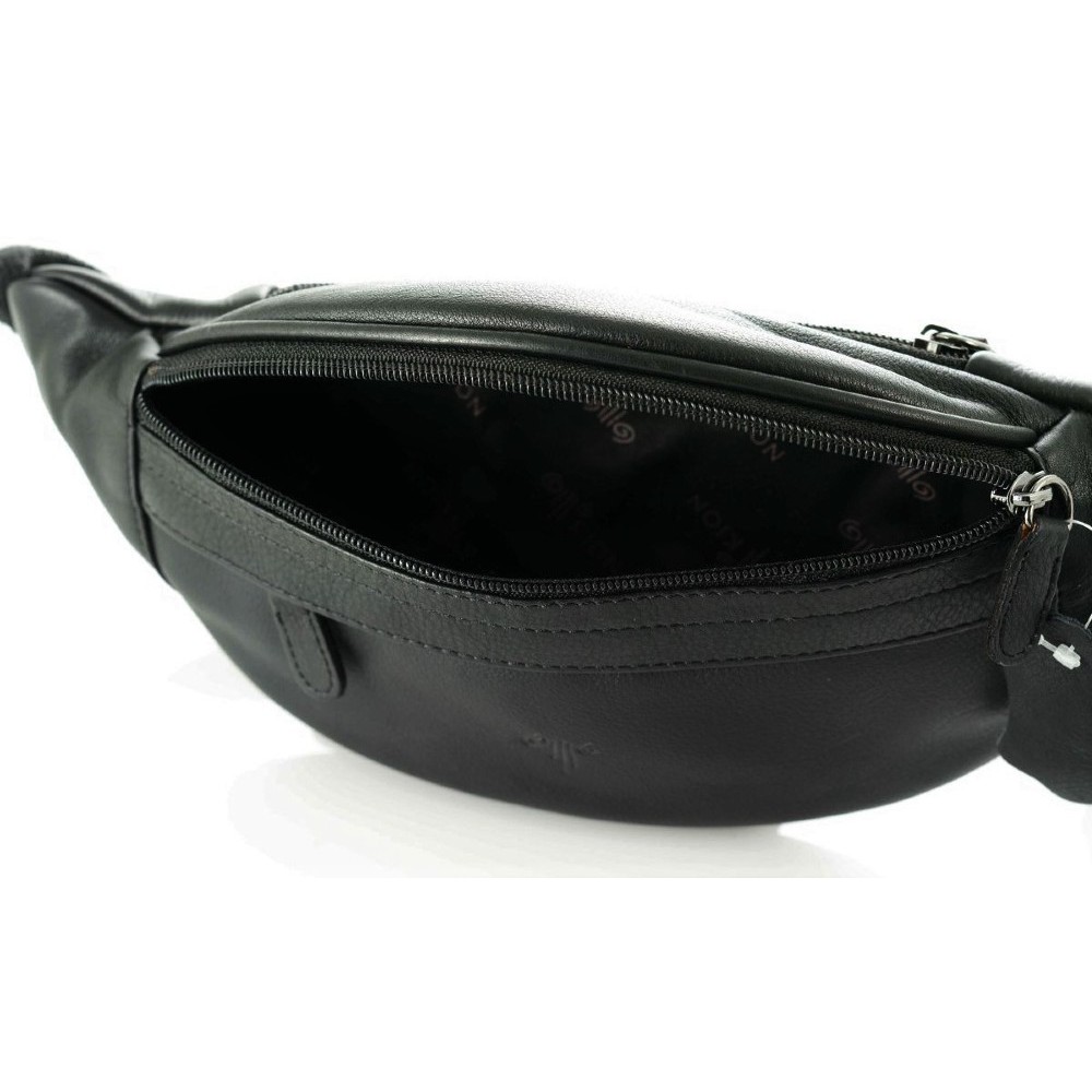 ΤΣΑΝΤΑΚΙ ΜΕΣΗΣ ΚΙΟΝ 2179 ΔΕΡΜΑ ΜΑΥΡΟ Τσάντες