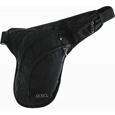 Polo Τσαντάκι Μηρού Αναβάτη Pitt Μαύρο 9-08-102-2000