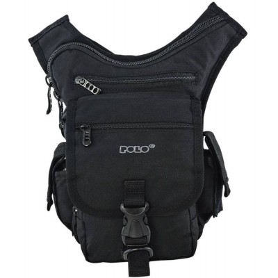 ΤΣΑΝΤΑΚΙ POLO SHOULDER GUN ΜΕΣΗΣ -ΠΟΔΙΟΥ 9-08-104-02 ΜΑΥΡΟ