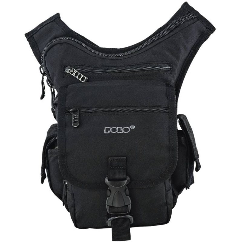 ΤΣΑΝΤΑΚΙ POLO SHOULDER GUN ΜΕΣΗΣ -ΠΟΔΙΟΥ 9-08-104-02 ΜΑΥΡΟ POLO