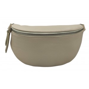 Τσαντάκι Μέσης δέρμα domus 99-809 μπεζ Τσάντες