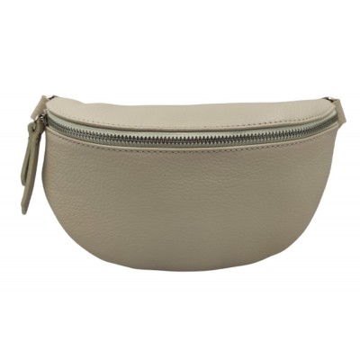 Τσαντάκι Μέσης δέρμα domus 99-809 μπεζ