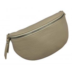 Τσαντάκι Μέσης δέρμα domus 99-809 μπεζ Τσάντες