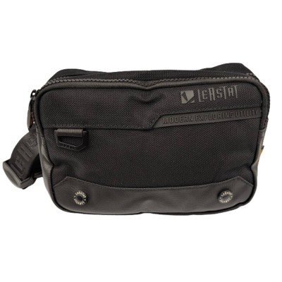 LEASTAT 9015 Ανδρικό Τσαντάκι Μέσης μαύρο