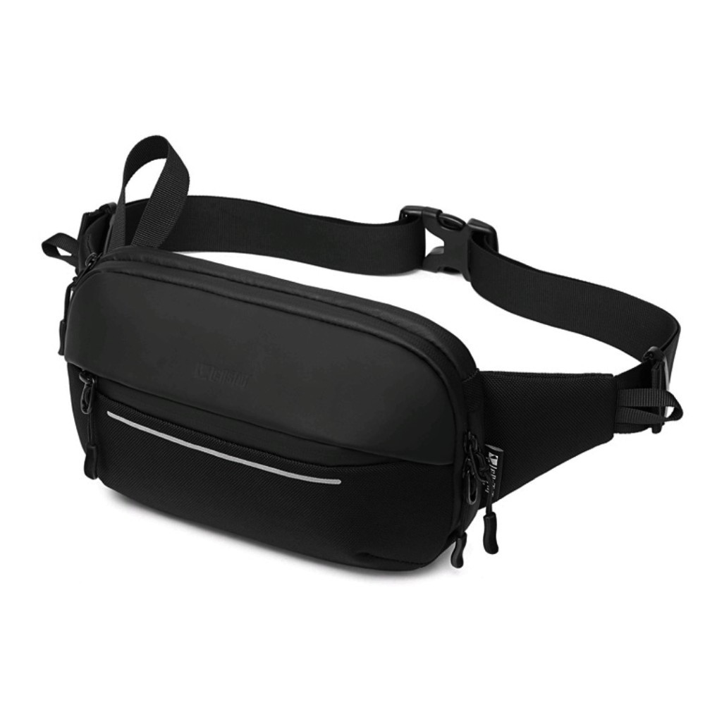 LEASTAT T2022 Ανδρικό Τσαντάκι Μέσης μαύρο Τσάντες