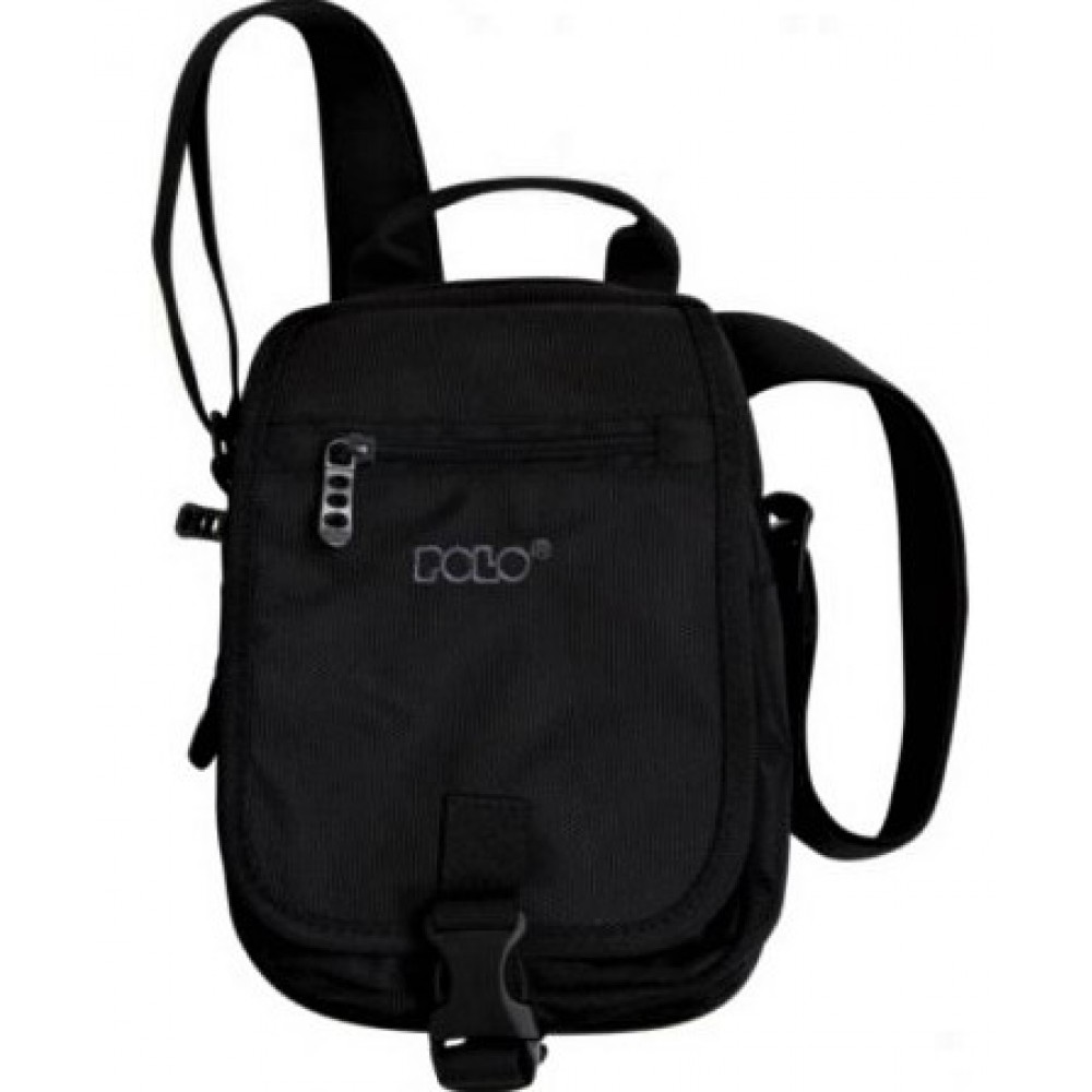 ΤΣΑΝΤΑΚΙ ΩΜΟΥ POLO VERTICAL MEDIUM ΜΑΥΡΟ 9-07-071 Τσάντες