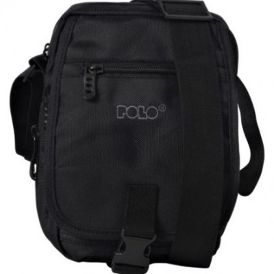 ΤΣΑΝΤΑΚΙ ΩΜΟΥ POLO VERTICAL MEDIUM ΜΑΥΡΟ 9-07-071