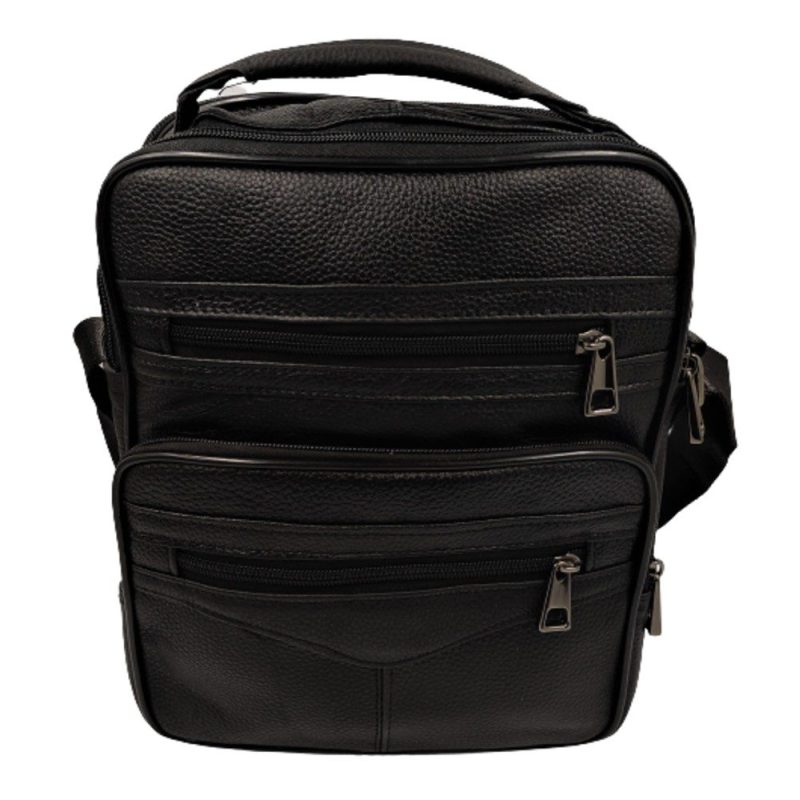 ΤΣΑΝΤΑΚΙ ΩΜΟΥ ΧΕΙΡΟΣ ΔΕΡΜΑ 59000705 ΜΑΥΡΟ Domus accessories