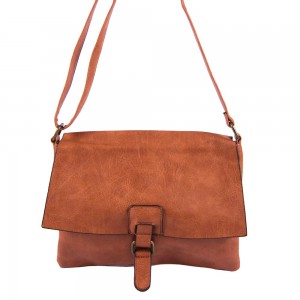 Τσάντα Domus χιαστή 40101034 ταμπά Bags