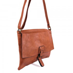 Τσάντα Domus χιαστή 40101034 ταμπά Bags