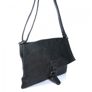 Τσάντα Domus χιαστή 40101034 μαύρη Bags