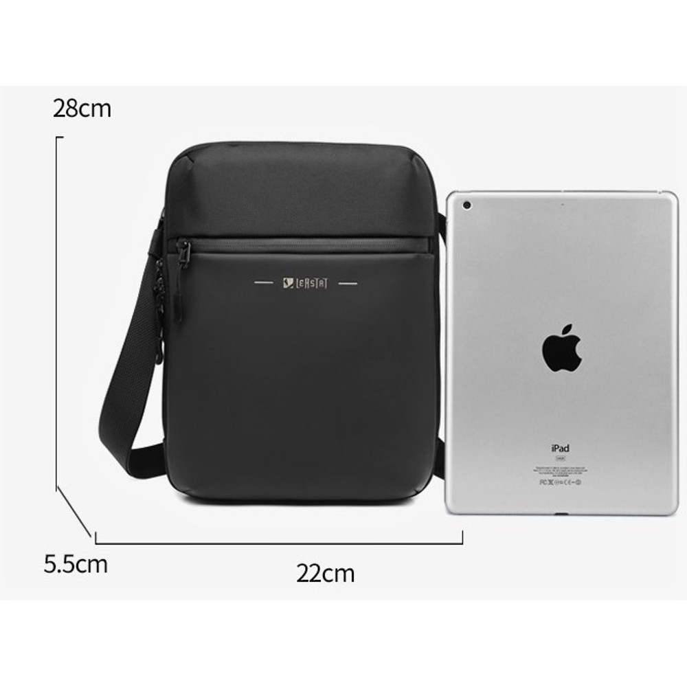 LEASTAT ΑΝΔΡΙΚΟ ΤΣΑΝΤΑΚΙ ΧΙΑΣΤΙ LT2122 ΜΑΥΡΟ Τσάντες