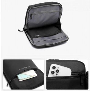 LEASTAT ΑΝΔΡΙΚΟ ΤΣΑΝΤΑΚΙ ΧΙΑΣΤΙ LT2122 ΜΑΥΡΟ Τσάντες