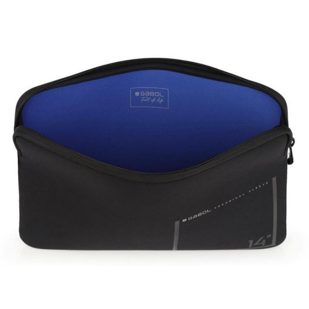 GABOL Φάκελος laptop 14" 412582 Μαύρο Τσάντες