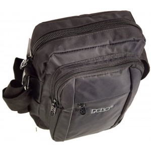 Polo Ανδρική Τσάντα Ώμου / Χιαστί 9-07-148-2000 Μαύρη