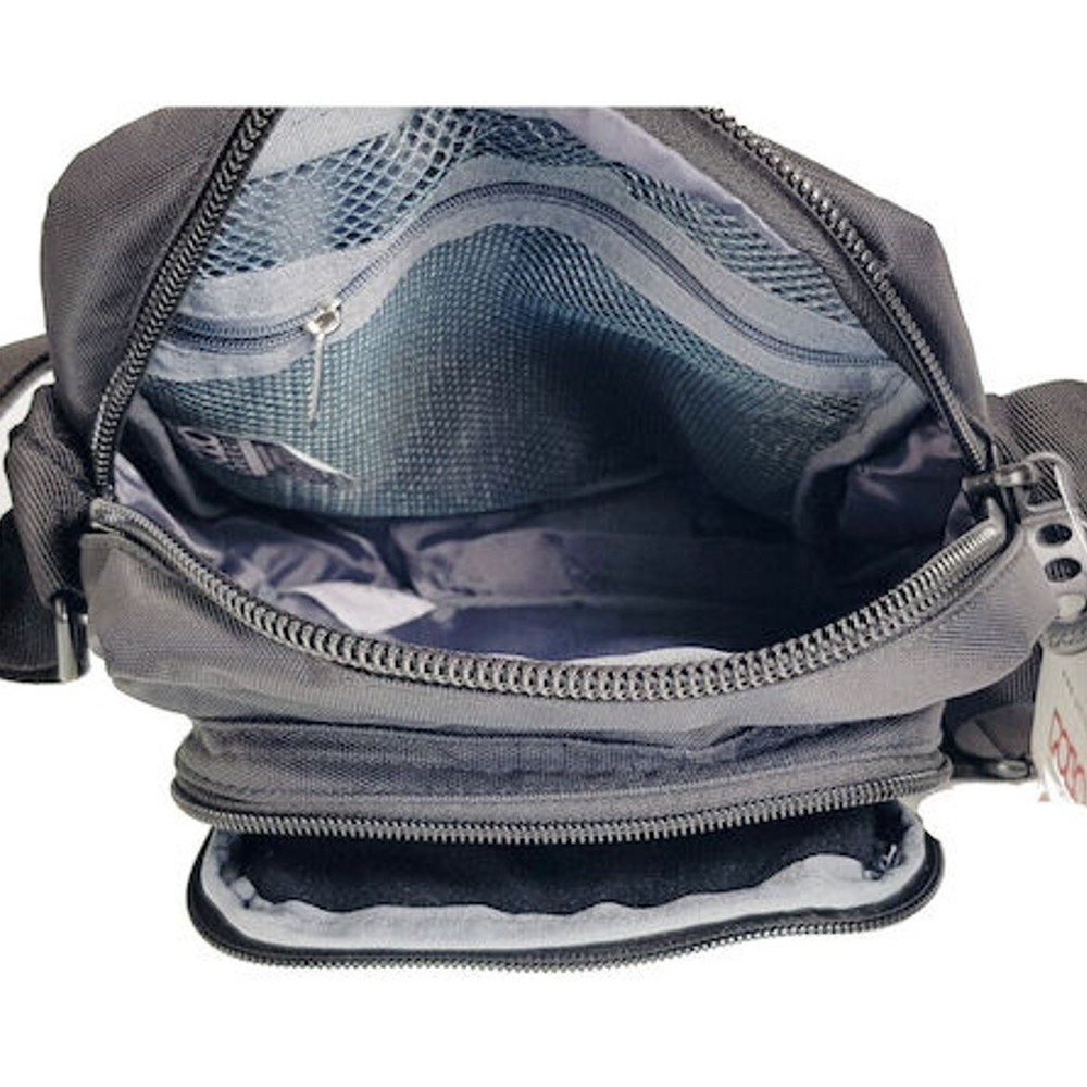 Polo Ανδρική Τσάντα Ώμου / Χιαστί 9-07-148-2000 Μαύρη