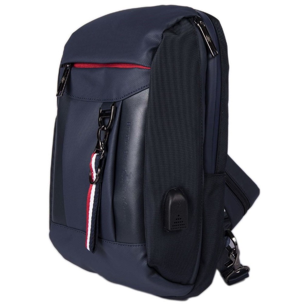 Beverly Hills Polo Club BH-1552 Σακίδιο πλάτης και bodybag μπλε