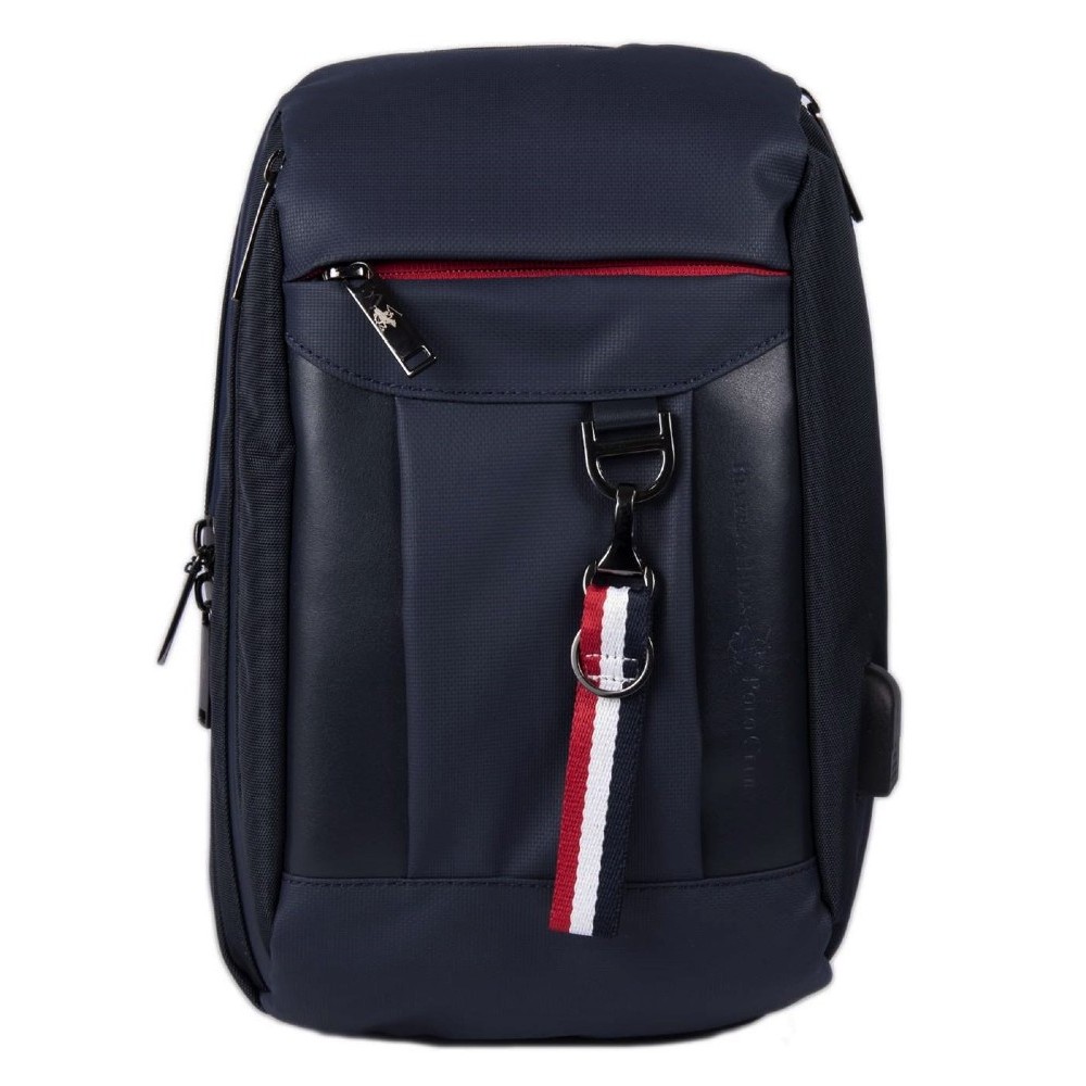 Beverly Hills Polo Club BH-1552 Σακίδιο πλάτης και bodybag μπλε